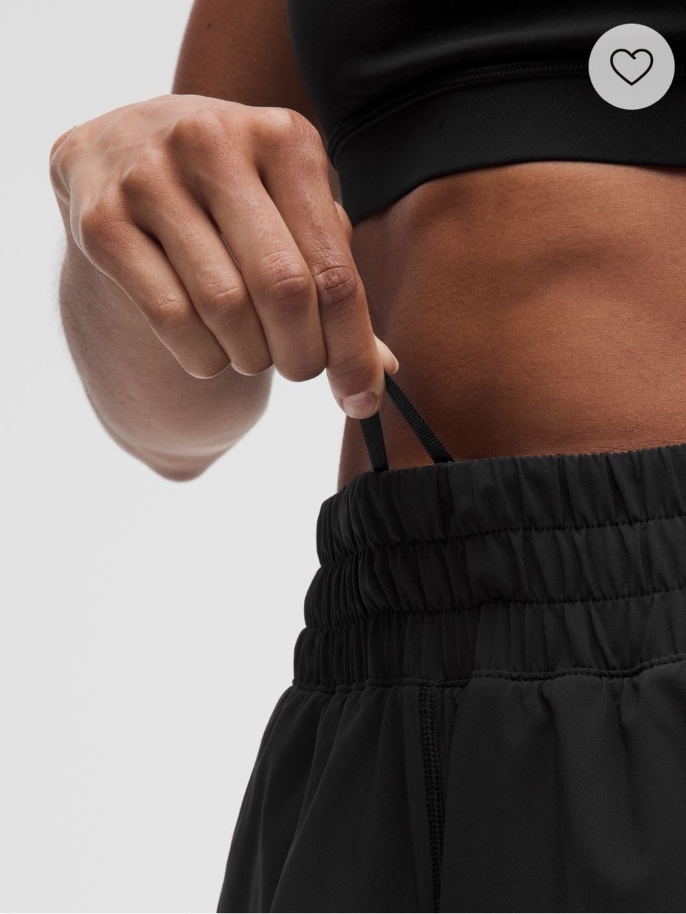 Lululemon Track That High Rise Lined Short- Black - Picture 4 of 12